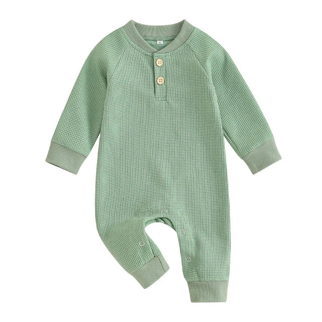JAX Waffle Knit Jumpsuit