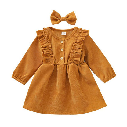 VALERIE Corduroy Dress