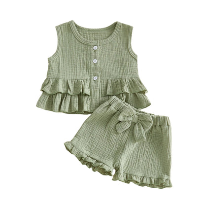ZOEY Ruffle Bowtie Outfit