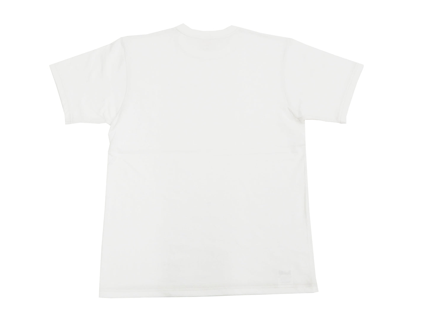 Whitesville Men's 2-Pack Plain Short-Sleeve Crew Neck T-Shirts, Tubular-Knit Cotton, Made in Japan by Toyo Enterprises (WV73544 105 Off-White)